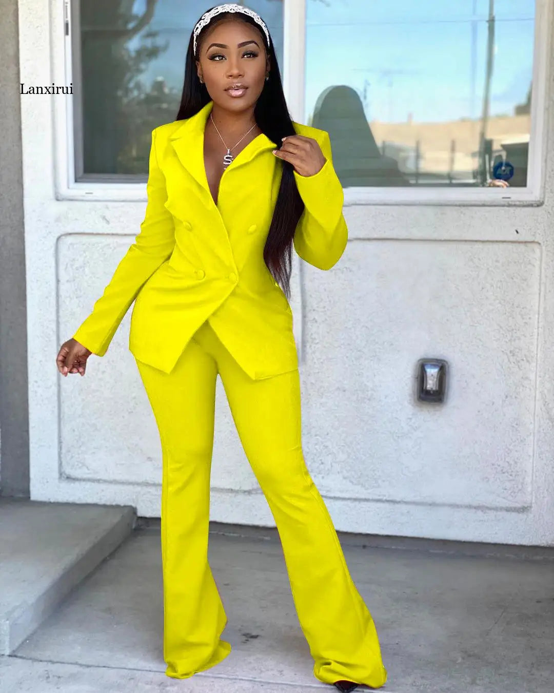 Women 2 Pieces Blazer