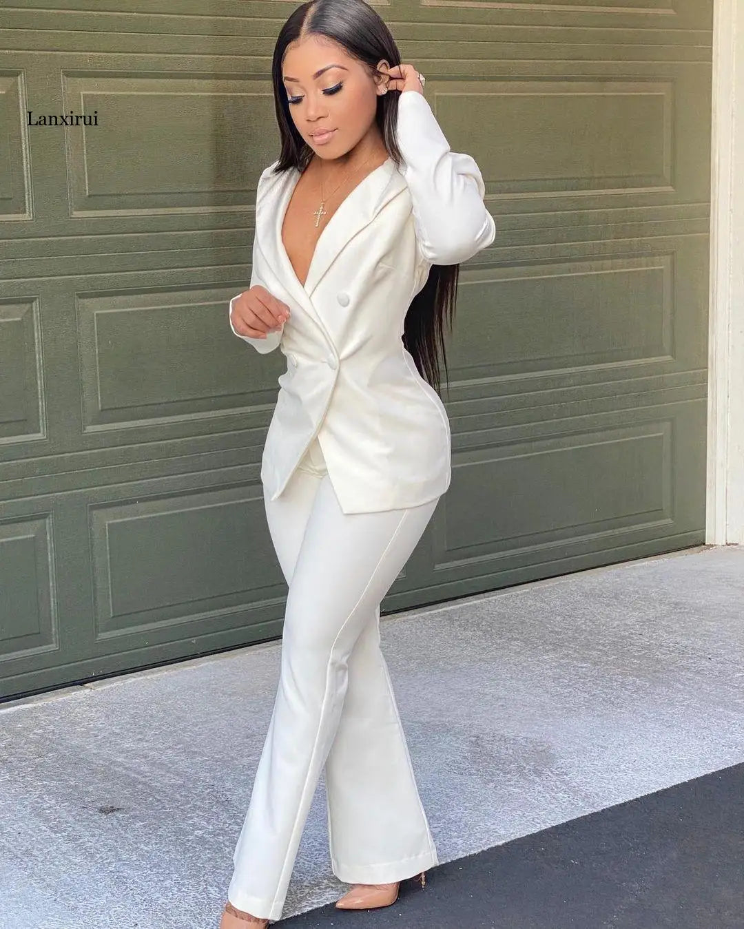 Women 2 Pieces Blazer