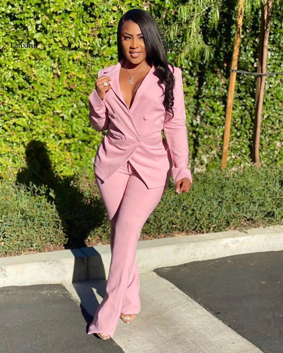 Women 2 Pieces Blazer