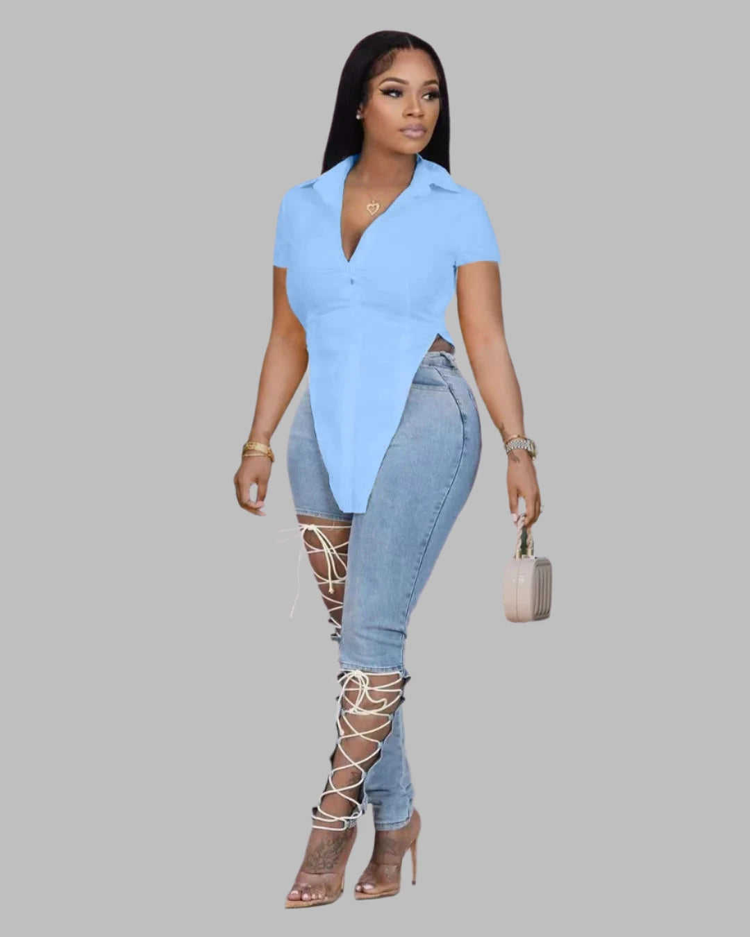 short sleeve polo shirts women near me under $15​